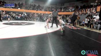 40 lbs Rr Rnd 4 - Norah Guinup, Cache Wrestling Club vs Tessa Skidmore, Standfast OKC