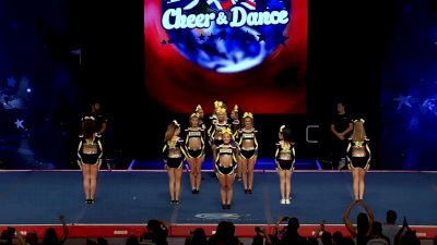 Casablanca Cheer - Cosmic 5 (England) [2018 International Open All Girl 5 Semis] The Cheerleading Worlds