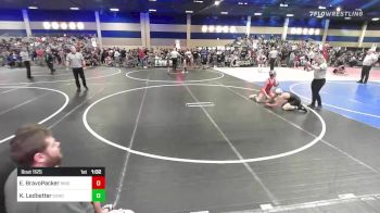 123 lbs Quarterfinal - Ethyn BravoPacker, Brighton WC vs Karl Ledbetter, Sons Of Atlas
