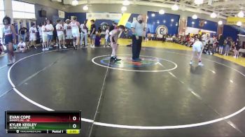 106 lbs Round 4 (8 Team) - Evan Cope, Bandits WC vs Kyler Kegley, Glynn Academy