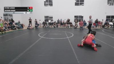 80 lbs Round 3 (6 Team) - Jaxson Rider, Brawler Elite vs Flynn Longo, Taylor Hammers