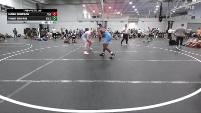 190 lbs Round 4 (6 Team) - Jaden Simpson, JV All Stars vs Tamir Griffin, Kraken Black
