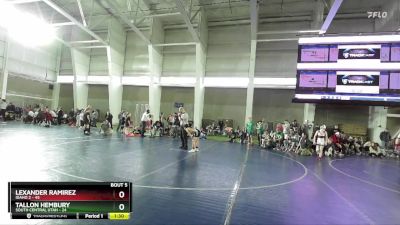 83 lbs Round 3 (4 Team) - Lexander Ramirez, Idaho 2 vs Tallon Hembury, South Central Utah