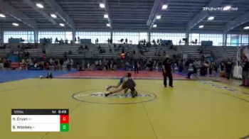 120 lbs Consolation - Hunter Cryan, NJ vs Blake Woolsey, UT