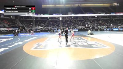 120 lbs Champ. Round 1 - Tayah Beach, SVEC-4 vs Kennedy Lear, Alexander-5