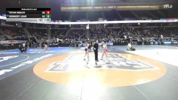 120 lbs Champ. Round 1 - Tayah Beach, SVEC-4 vs Kennedy Lear, Alexander-5