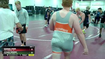 285 lbs Finals (8 Team) - Myron Mendez, Eagle Empire Purple vs Dominic Piper, Fight Barn WC