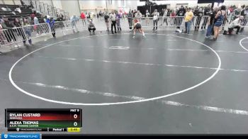 102 lbs Cons. Round 2 - Rylan Custard, Nebraska vs Alexa Thomas, B.A.M. Training Center