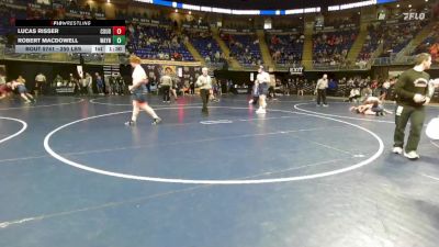 250 lbs Consy 4 - Lucas Risser, Coudersport vs Robert MacDowell, Wayne Highlands