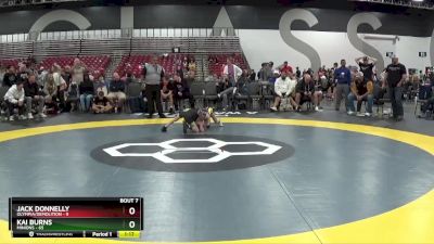 55 lbs Semis & 1st Wrestleback (8 Team) - Jack Donnelly, Olympia/Demolition vs Kai Burns, Minions