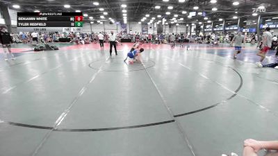 138 lbs Rr Rnd 2 - Benjamin White, Mayo Quanchi Gold vs Tyler Redfield, Flickr Boyz Daifugo