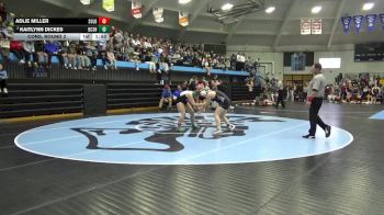 190 lbs Cons. Round 2 - Kaitlynn Dickes, BCLUW-SH vs Adlie Miller, Solon