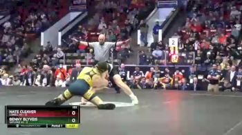 152 lbs Semifinals (8 Team) - Nate Cleaver, Lowell HS vs Benny Blyveis, Gaylord HS