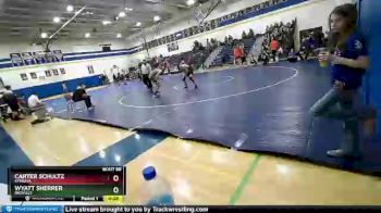 126 lbs Cons. Round 2 - Carter Schultz, Ephrata vs Wyatt Sherrer, Oroville