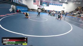 190 lbs Champ. Round 1 - Alex Fox, Scottsbluff vs Warren Fletcher, Shoshoni
