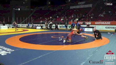 55kg Quarterfinal - Gurshar Johal, Miri Piri WC vs Jack Kozusko, Catttown WC