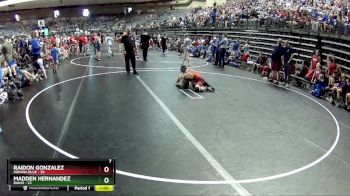 105 lbs Quarterfinals (8 Team) - Madden Hernandez, Idaho vs Raidon Gonzalez, Indiana Blue