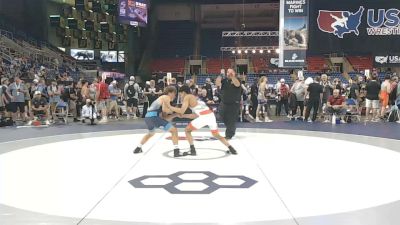 120 lbs Champ. Rd Of 32 - Diego Robertty, Iowa vs Matthew "Cash" Helgerson, Colorado