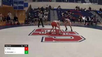 132 lbs Final - Kyle Miller, Cumberland Valley vs Griffin Gonzalez, Lebanon