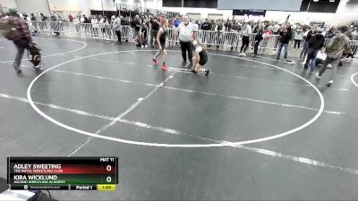 115 lbs Cons. Round 1 - Adley Sweeting, The Royal Wrestling Club vs Kira Wicklund, Ascend Wrestling Academy