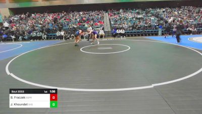 125 lbs Round Of 32 - Brynn Fraczek, Spanish Springs vs Jazzman Khoundet, Stansbury