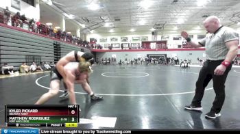 184 lbs Cons. Round 4 - Kyler Pickard, Belmont Abbey vs Matthew Rodriguez, Fort Hays State