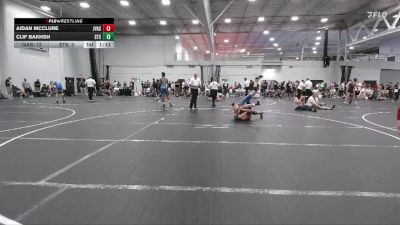 126 lbs Round 5 (6 Team) - Aidan Mcclure, JV All Stars vs Clif Bakhsh, Steller Trained Seripas