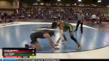 106 lbs Champ. Round 2 - Tyler Kennelly, Rock Canyon vs Zion Mares, Pueblo County