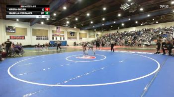 145 Girls Cons. Round 2 - Isabella Verganza, Hilltop vs Krista Ghosh, Valley Center