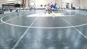 123 lbs 5th Place - Addison Bernstein, Durham vs Arianna Estrella, Hesperia HS