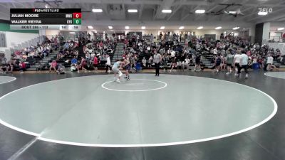 113 lbs Cons. Round 3 - Walker Vieyra, Kansas Young Guns vs Julian Moore, MAC Wrestling Club
