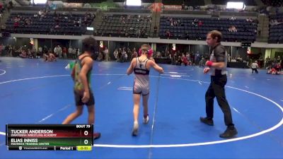 70 lbs Cons. Round 5 - Tucker Anderson, OWATONNA WRESTLING ACADEMY vs Elias Inniss, Maverick Training Center