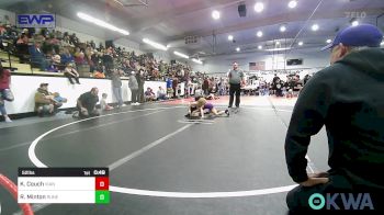 52 lbs Round Of 16 - Klasen Couch, Vian Wrestling Club vs River Minton, Runestone