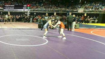 5A 125 lbs Quarterfinal - Allie Salas, Mission Veterans Memorial vs Kaelyn Rich, Leander Glenn