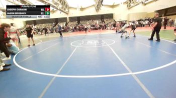 115-H lbs Quarterfinal - Joseph Gorman, West Islip vs Jason Brodack, Bellmore-JFK