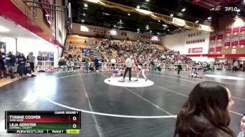 125 lbs Champ. Round 1 - TyAnne Cooper, Wind River vs Lilia Gerster, Campbell County