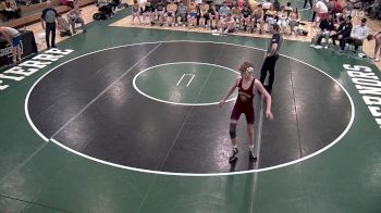 120 lbs Semis & 1st Wb (8 Team) - Spicer Johnson, West Central vs Griffin Felder, Harrisburg