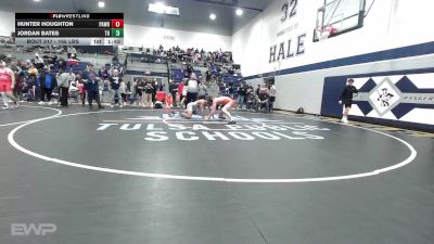 165 lbs Round Of 32 - Hunter Houghton, Pawhuska Huskies JH vs Jordan Bates, Tulsa Hale