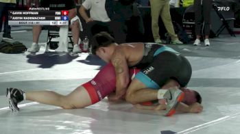 97 lbs Cons. Semis - Gavin Hoffman, Pennsylvania vs Justin Rademacher, Beaver Dam Wrestling Regional Training Center