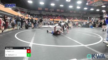 67 lbs Rr Rnd 2 - Ixaiah Ford, Team Guthrie Wrestling vs Miles DeKoch, Piedmont