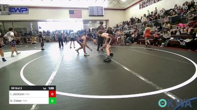 126 lbs Rr Rnd 3 - Isaac Jackson, Perry Wrestling Academy vs Grant Coker, Perry Wrestling Academy