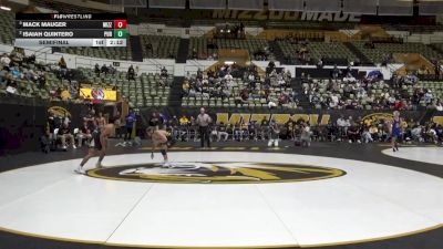 125 lbs Semifinal - Mack Mauger, Missouri vs Isaiah Quintero, Purdue