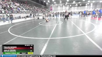 62 lbs Quarterfinal - Deklin Dehnel, Deer Park Ironman WC vs Tallon DeMers, Ambush Wrestling