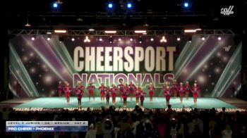 Pro Cheer - Phoenix [2026 L3 Junior - D2 - Medium Day 2] 2026 CHEERSPORT National All Star Cheerleading Championship