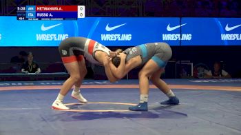 59 kg Finals 1-2 - Alesia Hetmanava, Individual Neutral Athletes vs Aurora Russo, Italy