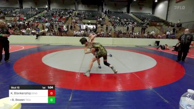 105 lbs Final - Kel Blankenship, Dendy Trained Wrestling vs Brantley Bowen, Troup Wrestling