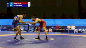 97 kg Final 3-5 - Abolfazl Babaloo, Iran vs Rizabek Aitmukhan, Kazakhstan