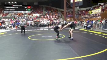 170 lbs Cons. Round 2 - Alyssa Bartlett, Paola Hs vs Faith Enger, Chapman HS