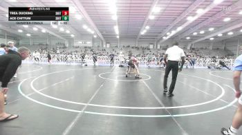 106 lbs Quarterfinal - Trea Ducking, Team Shutt Mutts vs Ace Chittum, Team Shutt