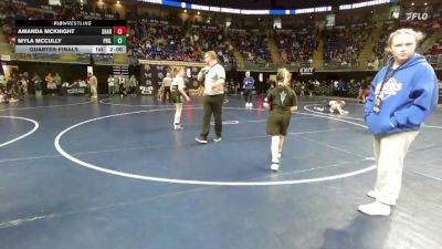 120 lbs Quarterfinal - Amanda McKnight, Sharpsville vs Myla Mccully, Philipsburg-Osceola